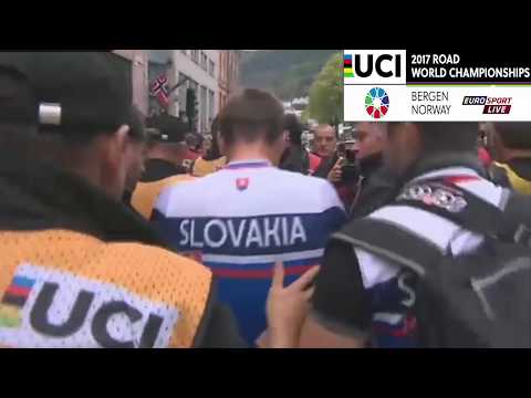 Mistrzostwa świata, Bergen 2017, Peter Sagan 3 raz ! [PL]
