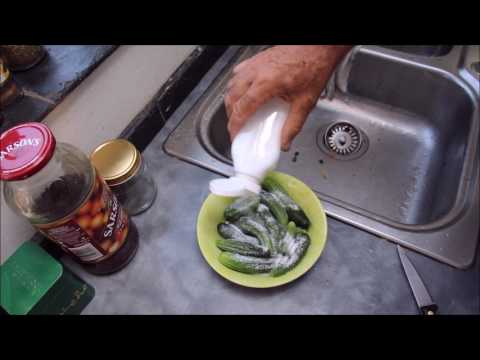 Pickle Gherkins quick way