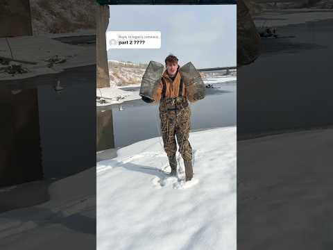 WE THREW THESE TRAPS OUT DURING THE MIDDLE OF A WINTER STORM PT. 2