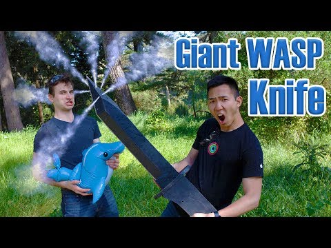 Giant Gas Injecting Knife (WASP Knife)