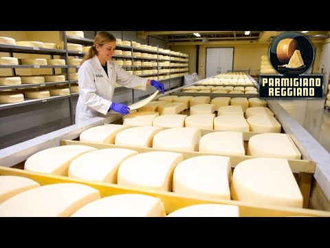 How Parmesan Cheese Is Made by Hand | Witnessing the Birth of the Perfect Cheese.