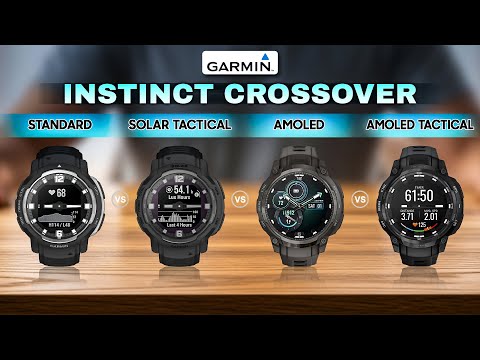 Which Garmin Instinct Crossover Fits You Best? 🔥 Standard | Solar | AMOLED | Tactical!