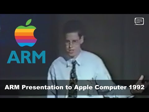 Historic ARM Presentation to Apple Computer - 1992
