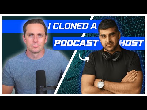 I Cloned My Favorite Podcast Host (with AI Voice Cloning)