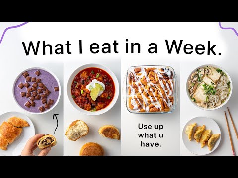 Everything I cook in a Week. (lazy, vegan & nourishing)