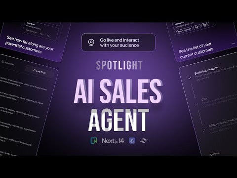SaaS Webinar Platform With AI Sales Agents - Nextjs 15, Vapi AI, Hostinger, Clerk, Stream, Neon