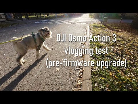 DJI Action 3 - a vlogging test (pre-firmware update)