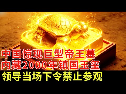 中国惊现巨型帝王墓，内藏失踪2000年镇国玉玺，一件价值24亿，领导当场下令禁止参观【揭秘】
