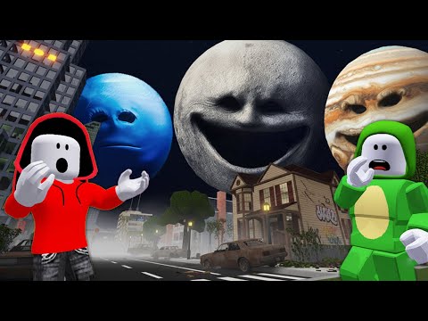 JJ and Mikey Escape Every Planet Wakes Up in Roblox ?!