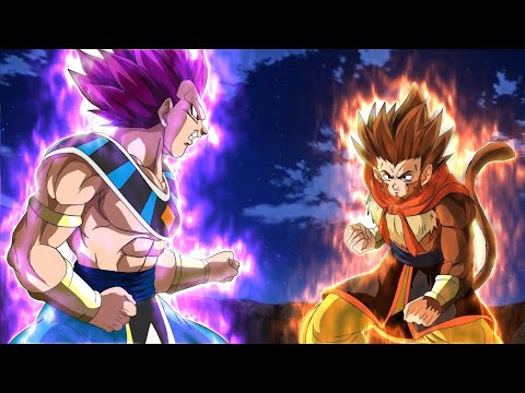 Future Vegeta travels back in time and DEFEATS the Monkey God Sun Wukong! - Dragon Ball Shinken E...