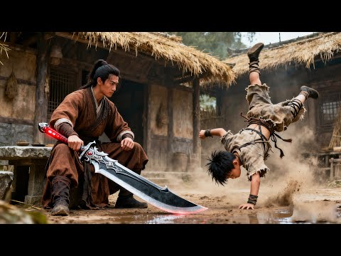The abandoned mute boy was rescued by a kung fu master, becoming the king of the martial arts world!