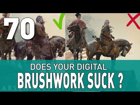 DOES YOUR BRUSHWORK SUCK?? Tips & strategies