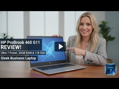 HP ProBook 460 G11 Review! Ultra 7 Power, 32GB RAM & 1TB SSD in a Sleek Business Laptop