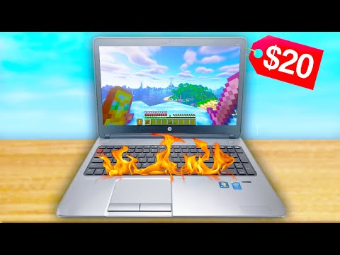 I Upgraded a $20 Laptop to Run Minecraft