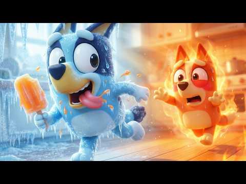 STOP Bluey..! Bingo Needs Ice Cream !!| Bluey x Bingo Stories | Bluey Funny Animation