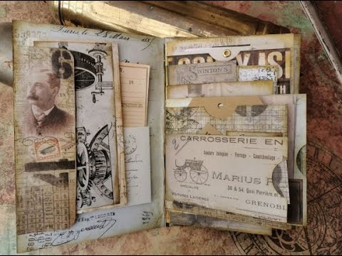 Easy Staggered Envelope Journal Part 1