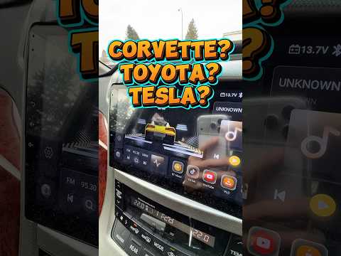 Corvette dash, Toyota steering wheel, Tesla wheels......what is it?