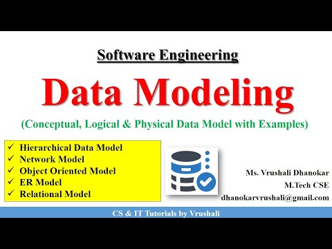 SE 20 : Data Modeling Types & Techniques Explained with Examples #softwareengineering