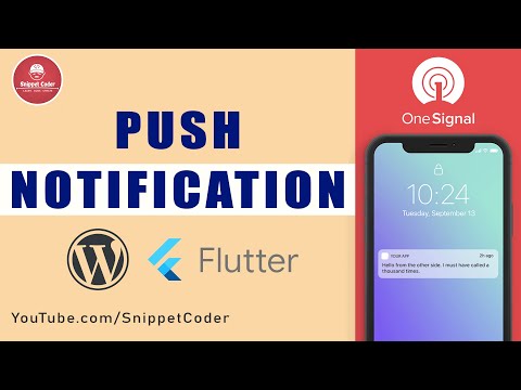 🔥 Push Notification with Flutter, WordPress & OneSignal 🔥