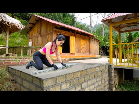 Cement Work Done Right – Her Precision Is Unbelievable