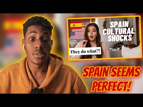 10 SPAIN CULTURE SHOCKS | AMERICAN IN SPAIN || FOREIGN REACTS