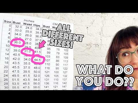 Grade ANY Sewing Pattern Between Sizes To Fit You Perfectly!