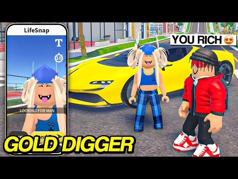EXPOSING BOY GOLD DIGGER IN ROBLOX SNAPCHAT