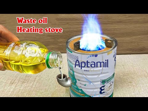 Millions of people do not know this knowledge! 3 in 1 Waste Oil Heater Simple for Winter