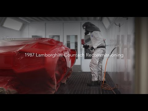 This 1987 Lamborghini Countach Arrived Wounded from Texas. We Saved it
