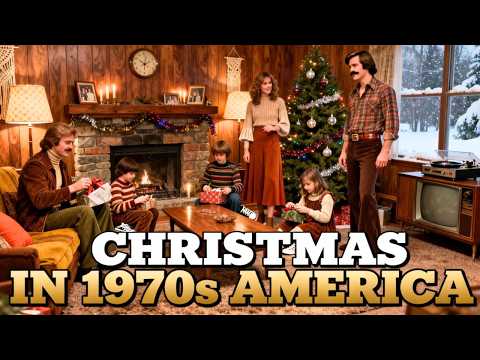 What Christmas Was REALLY Like in 1970s America | Relaxing History to Fall Asleep
