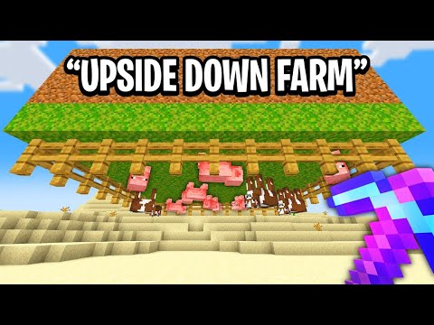 I Built Your DUMB IDEAS in Minecraft Hardcore!