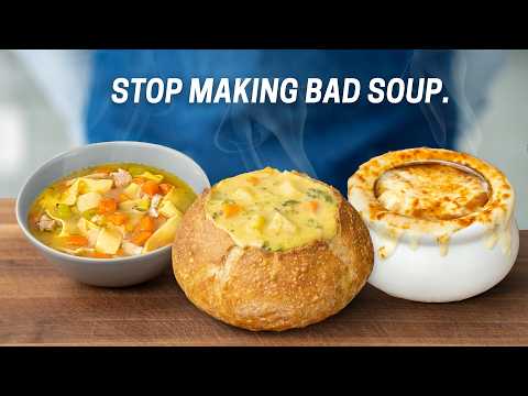 3 ICONIC SOUPS Every Home Cook Should Master