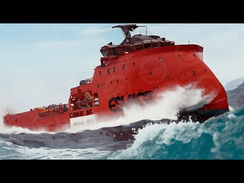 Universal SHIPS on DANGEROUS WORK In Monster Storm❗Special Ships Launch