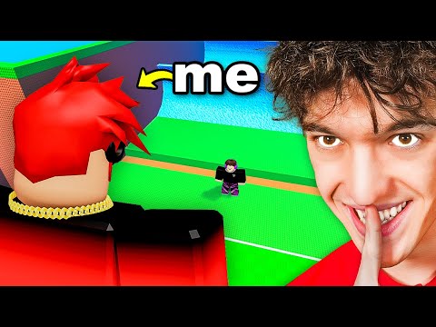 Pretending To Be OWNER To Troll YouTuber!! (Escape Tsunami For Brainrots)
