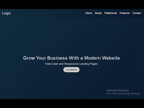 live coding: Home Page Design with Toggle Navbar | HTML CSS & JAVASCRIPT🔥 | Road to 100 Subscribers