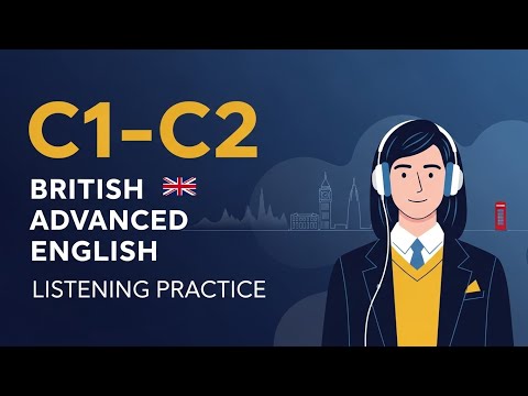 🎧 C1–C2 British Advanced English Listening Practice | Native-Level Conversations