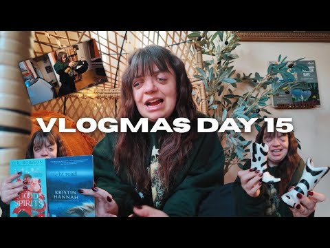 vlogmas day 15 🎄✨ secret santa haul + make dinner with me | living with pfeiffer