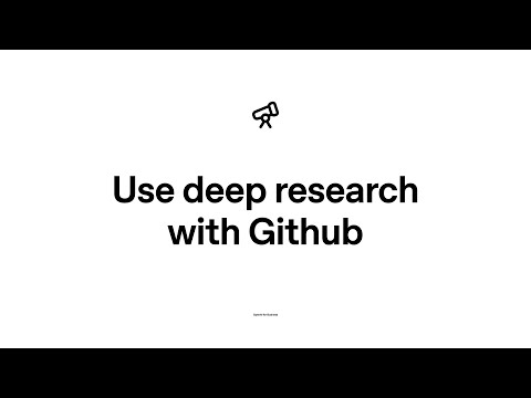 Run faster code reviews with deep research for GitHub
