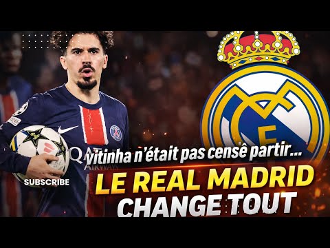 🚨 Le Real Madrid prêt à tout pour voler le cerveau du PSG ? Le dossier VITINHA explose !