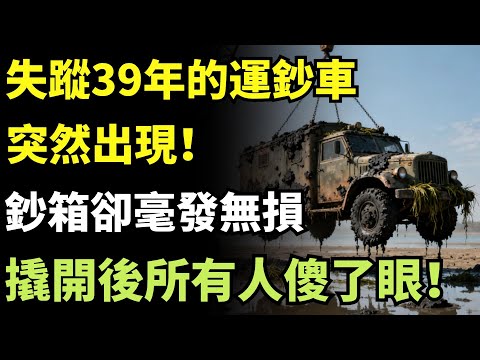失蹤39年的運鈔車，突然出現！鈔箱卻毫發無損，撬開後所有人傻了眼！