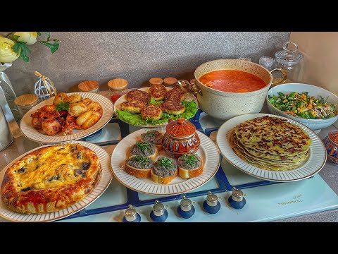 7 БЛЮД ИЗ ОДНОЙ КУРИЦЫ. СУПЕР ЭКОНОМНОЕ МЕНЮ 😍