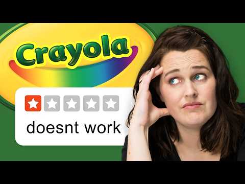 Crayola's adult products are BAD