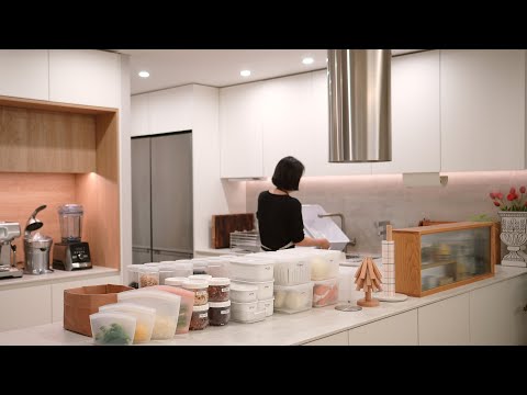 SUB) Korean housewife's refrigerator cleaning and organizing items