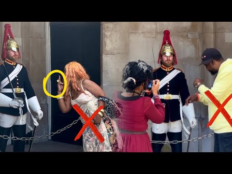 DISRESPECTFUL, What this family did to the king’s guard will SHOCK you! 🤬😡