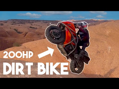 Crotch Rocket at Moab, Hells Gate