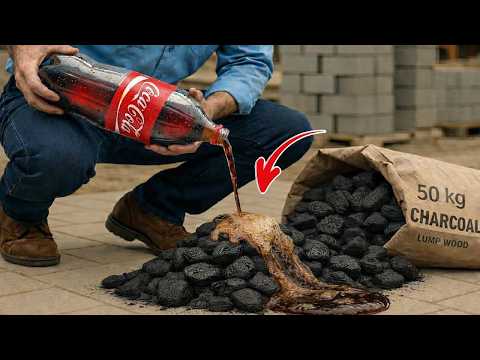Mix Charcoal and COCA COLA! Most People Would Never Know What Happened 😱