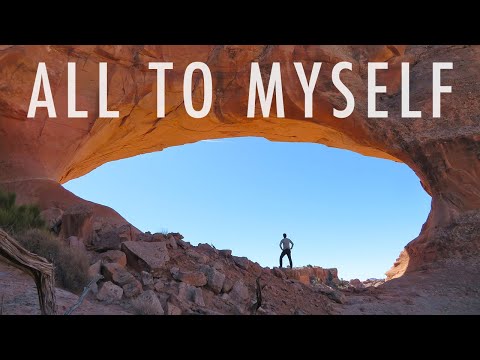 The Part of Arches National Park that Nobody Visits! (SUV Camping/Vanlife Adventures)