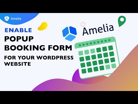 How to enable Popup Booking Form for your WordPress Booking Website | Amelia Plugin