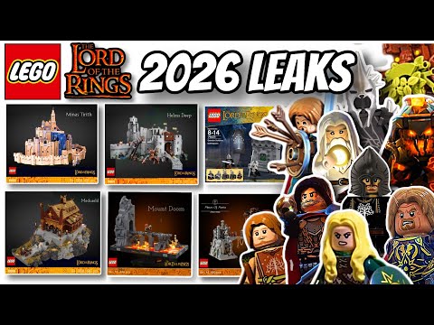 LEGO Lord of the Rings 2025 Leaks MINAS TIRITH + SMALL SETS!