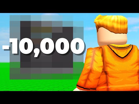 I spent 10,000 ROBUX on this..
